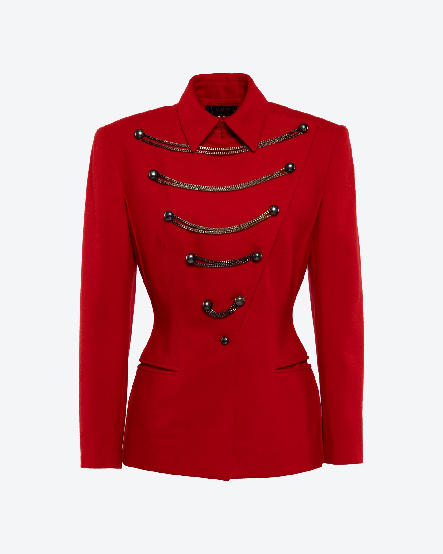 Claude Montana F/W 1990-91 Officer's Jacket Front