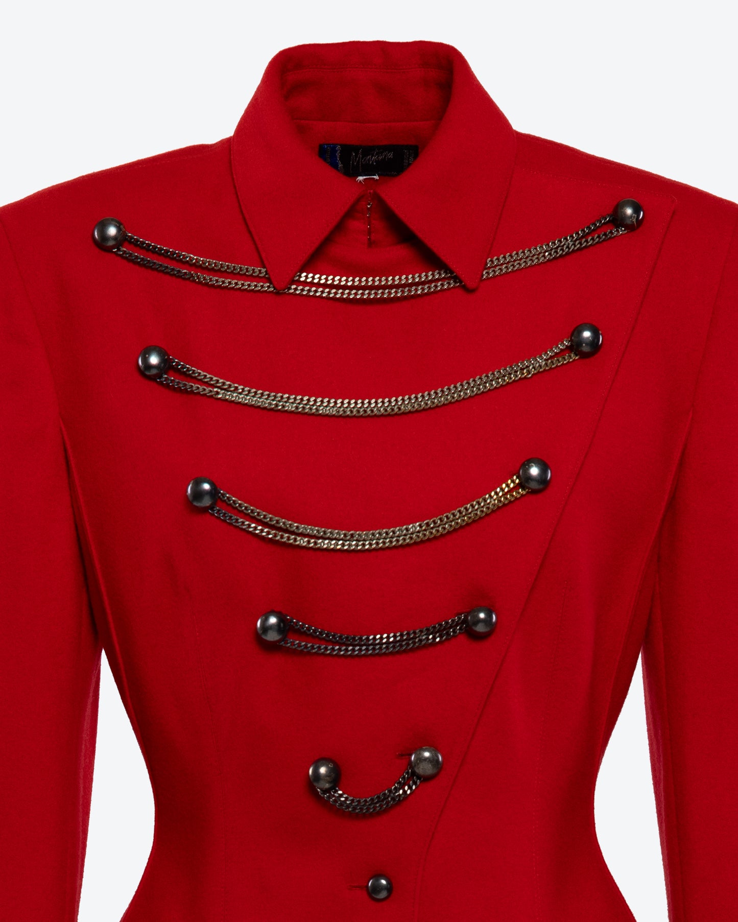 Claude Montana F/W 1990-91 Officer's Jacket Close Up