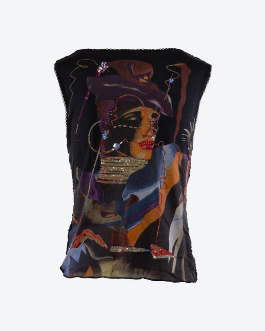 Lucas Martin Vintage Iceberg x Antonio Lopez F/W 2005-06 Angelo Colon Top Back