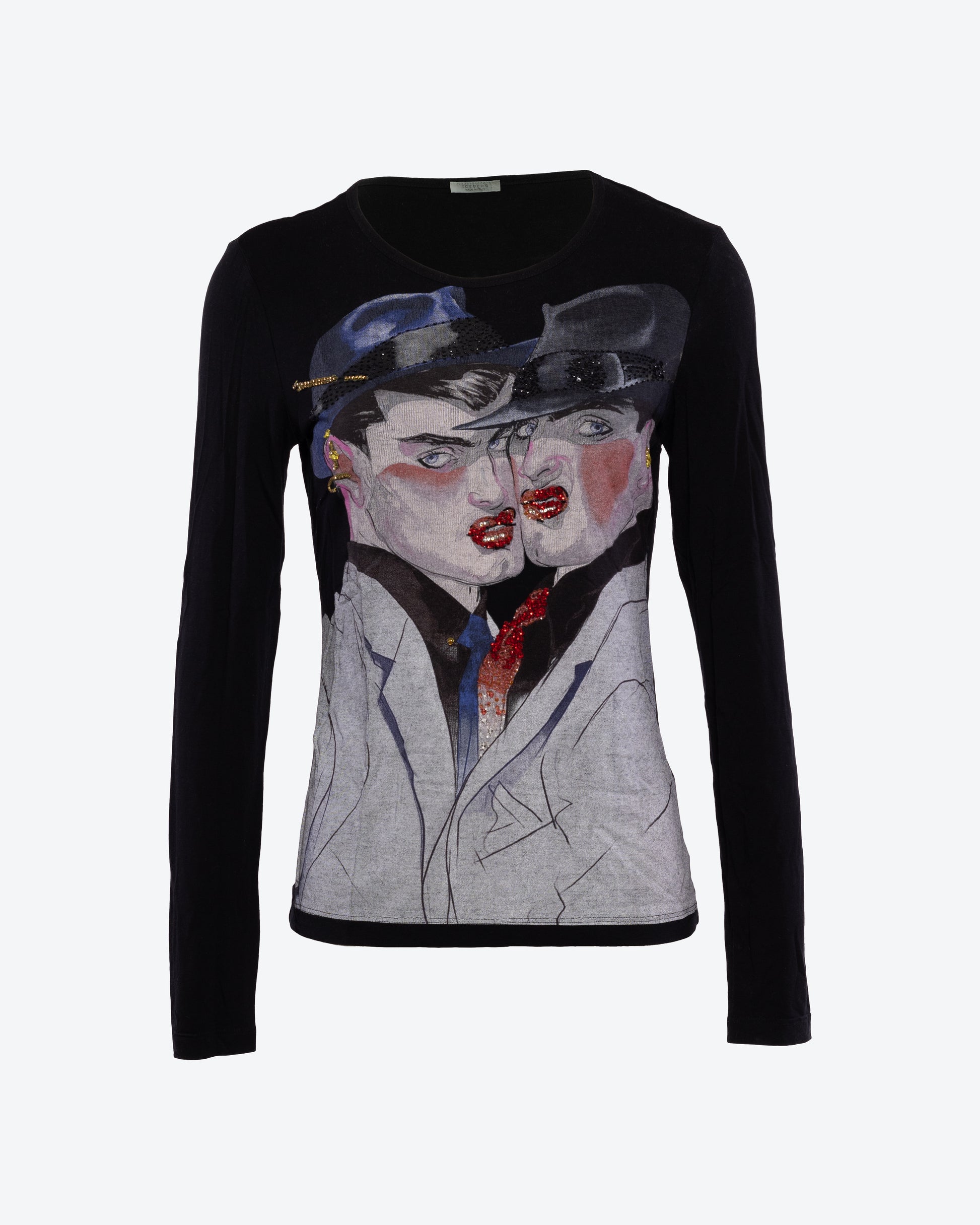 Lucas Martin Vintage Iceberg x Antonio Lopez F/W 2005-06 Mike Morino T-Shirt Front