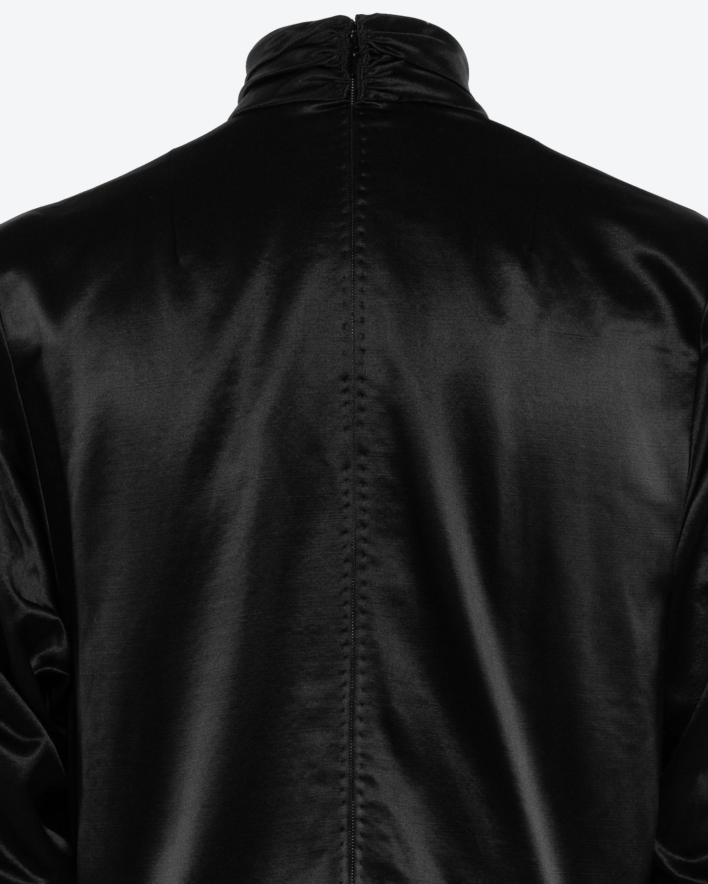 Lucas Martin Vintage Nina Ricci Haute Couture Satin Bow Dress by Gérard Pipart Back