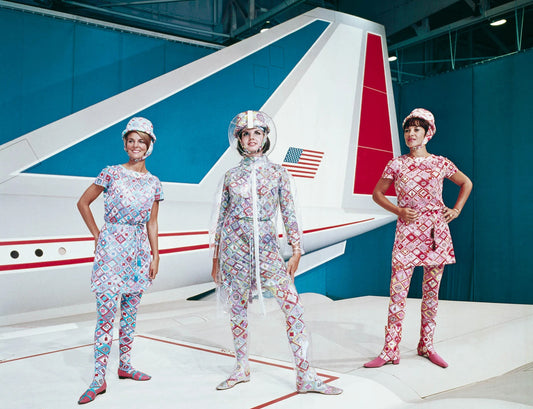 Space Age Air Hostess Uniforms