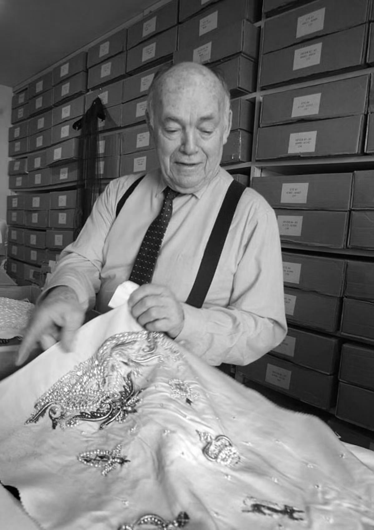 Francois Lesage in his Paris workshop (AFP / GETTY IMAGES)