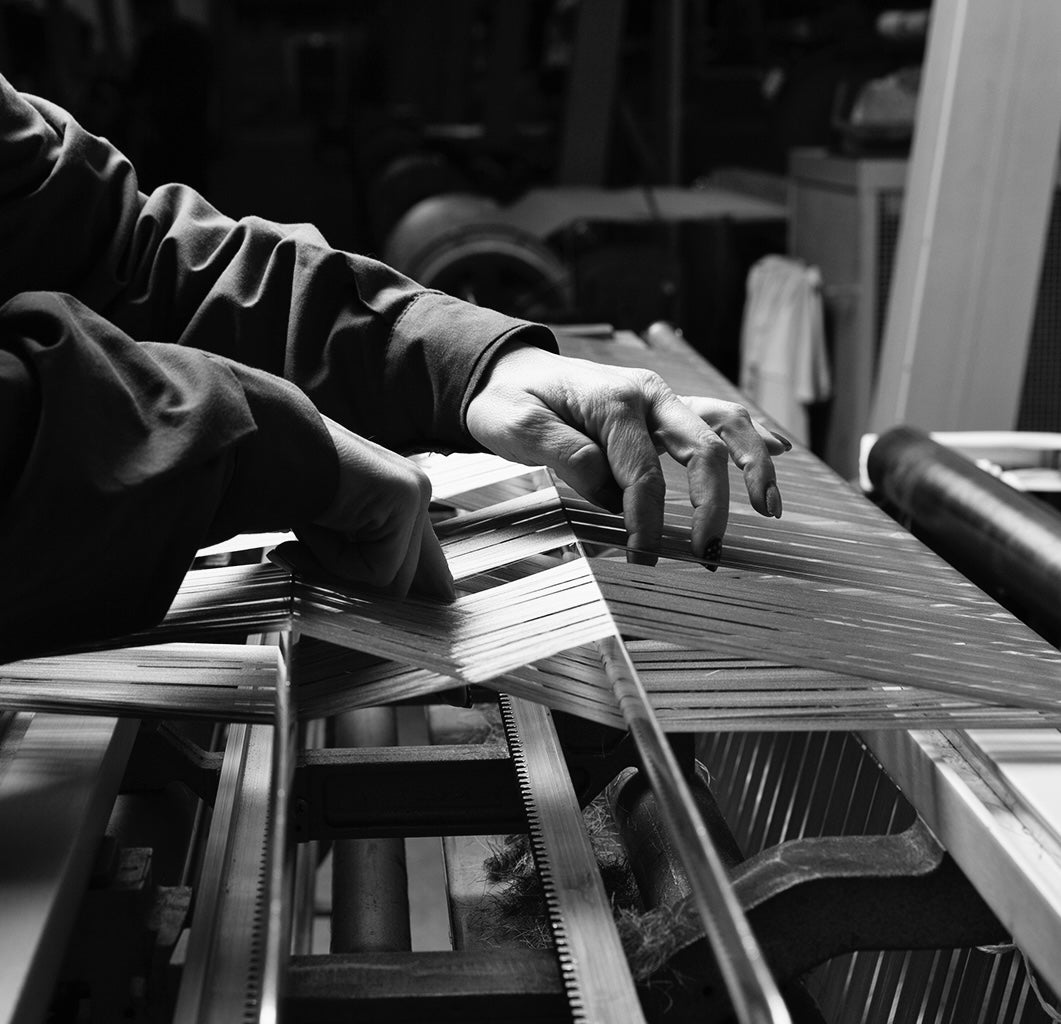 Silk Weaving in the Taroni Factory in Grandate, Italy