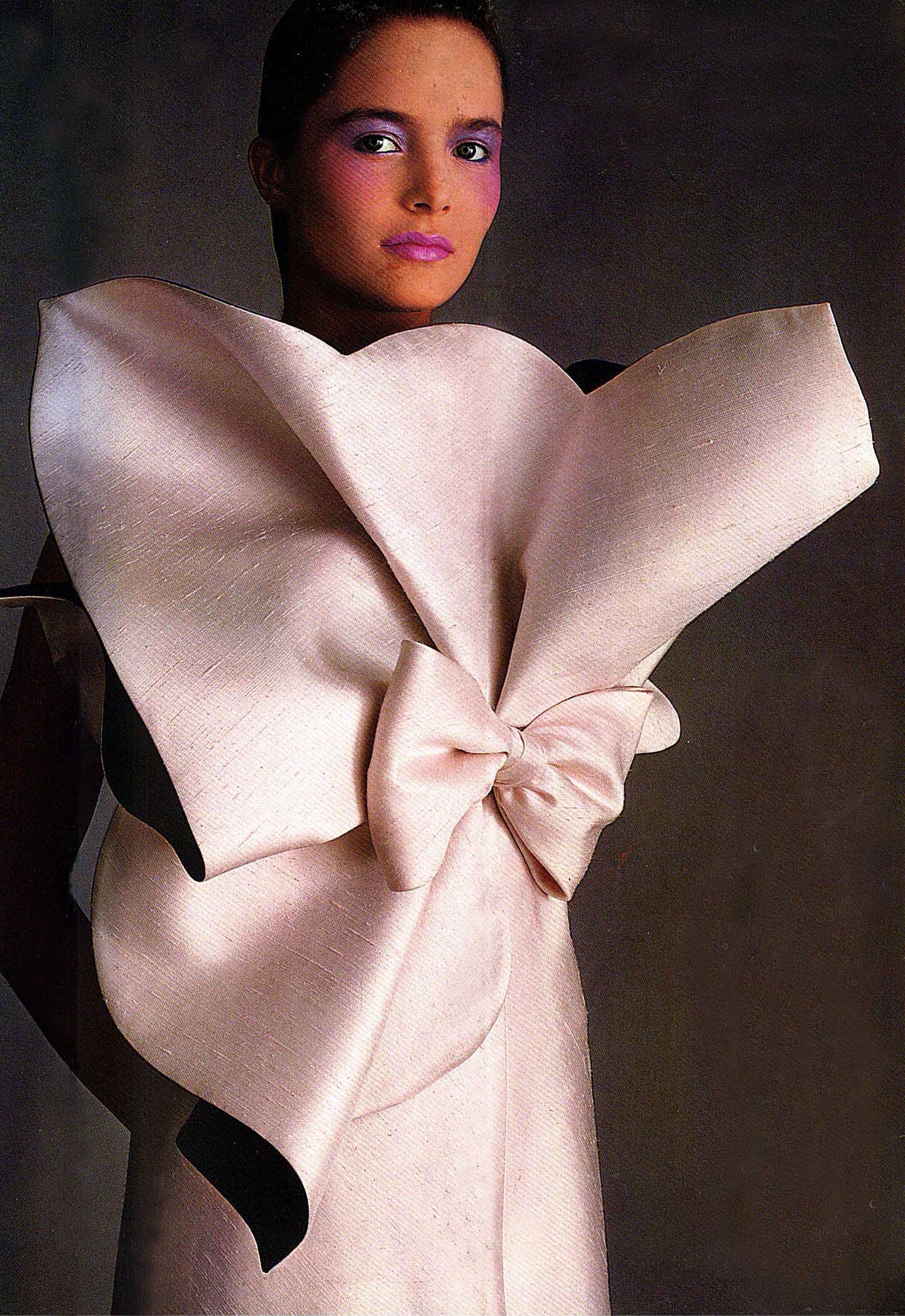 Roberto Capucci, Vogue Italia 1982. Fabric Taroni.